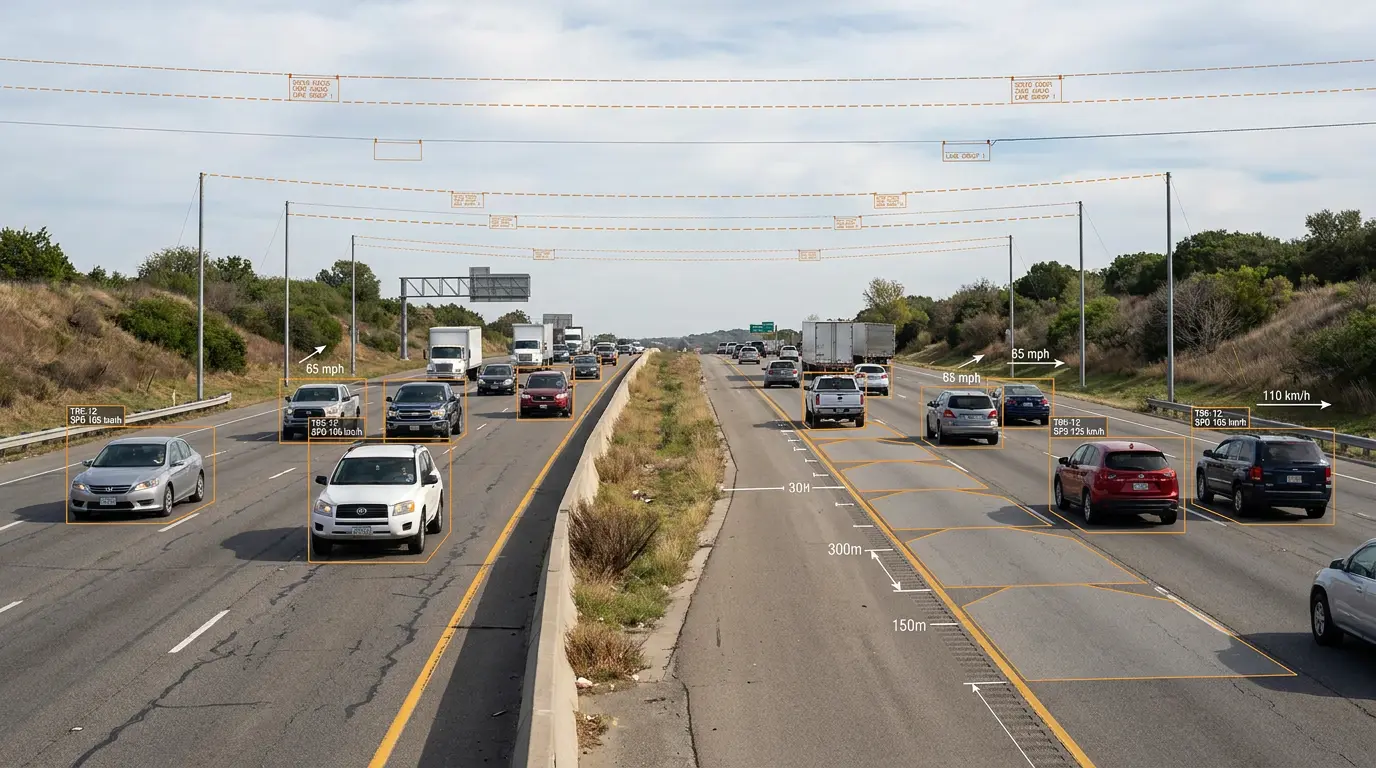 Directional and lane-level average speeds
